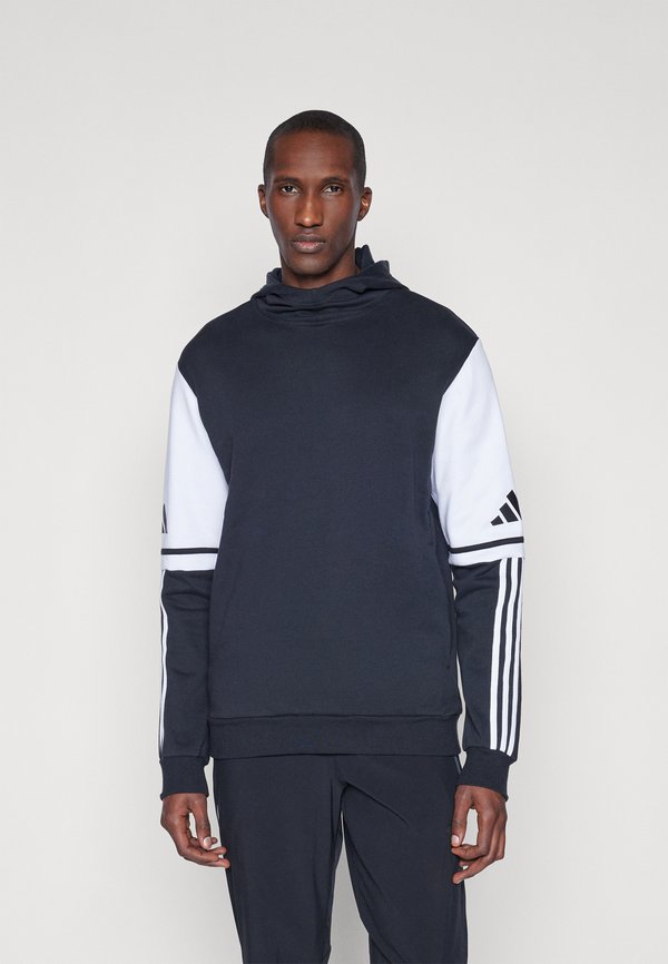 adidas Performance SQUADRA25 SWEAT HOODIE - Hoodie - black/white