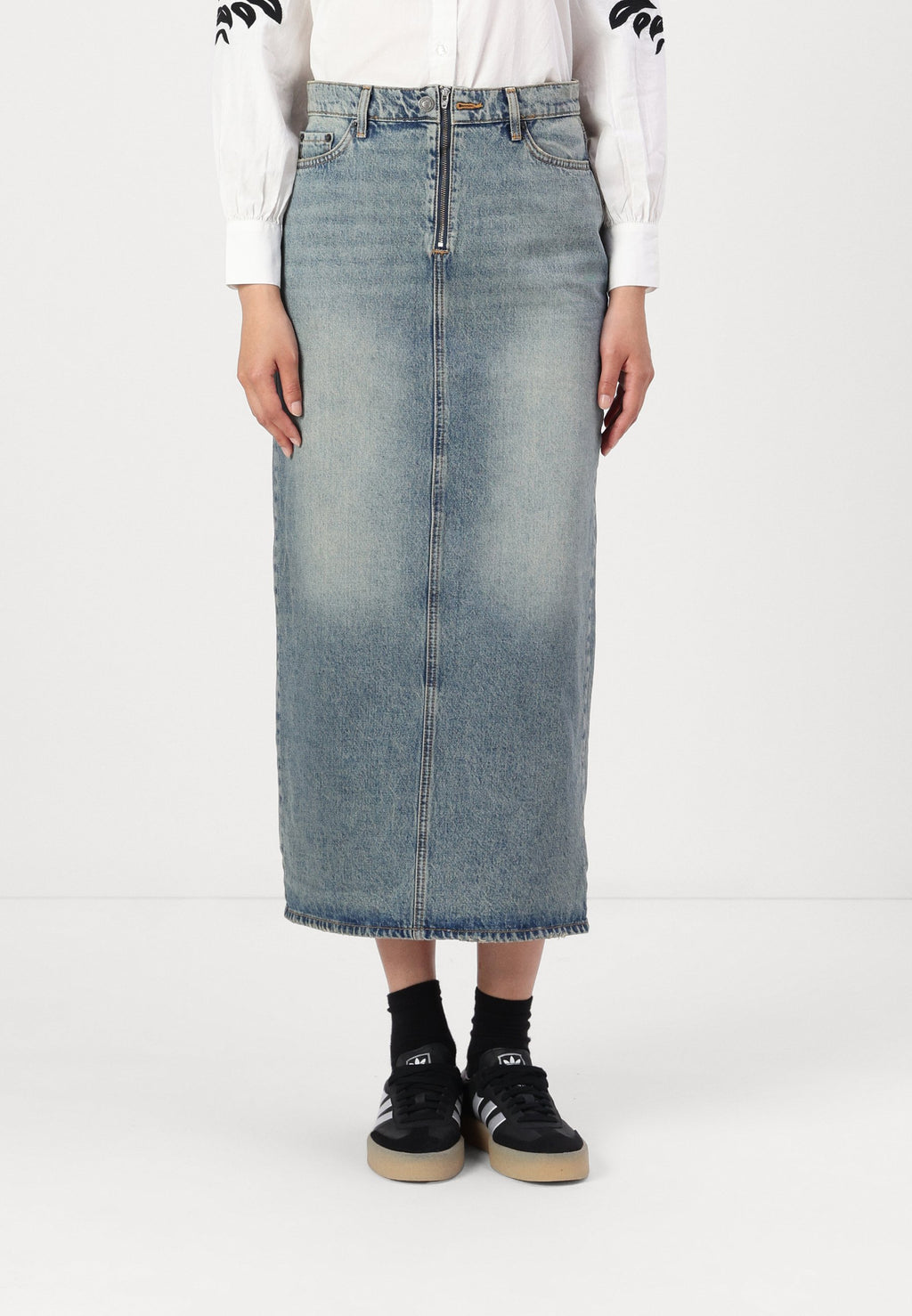 ONLY ONLBAXTER ZIP MAXI SKIRT