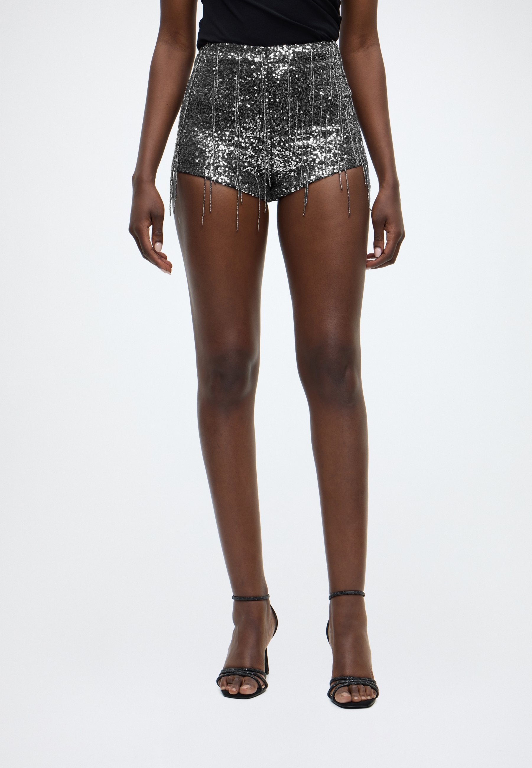 Bardot WRENLEY FRINGE MINI SHORT