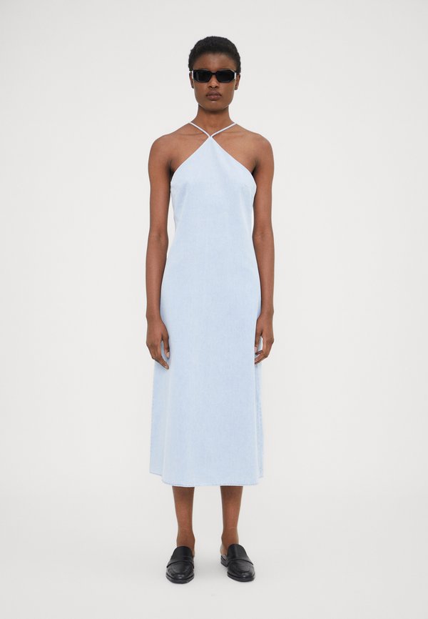 DESIGNERS REMIX EXCLUSIVE CHELSY HALTER DRESS