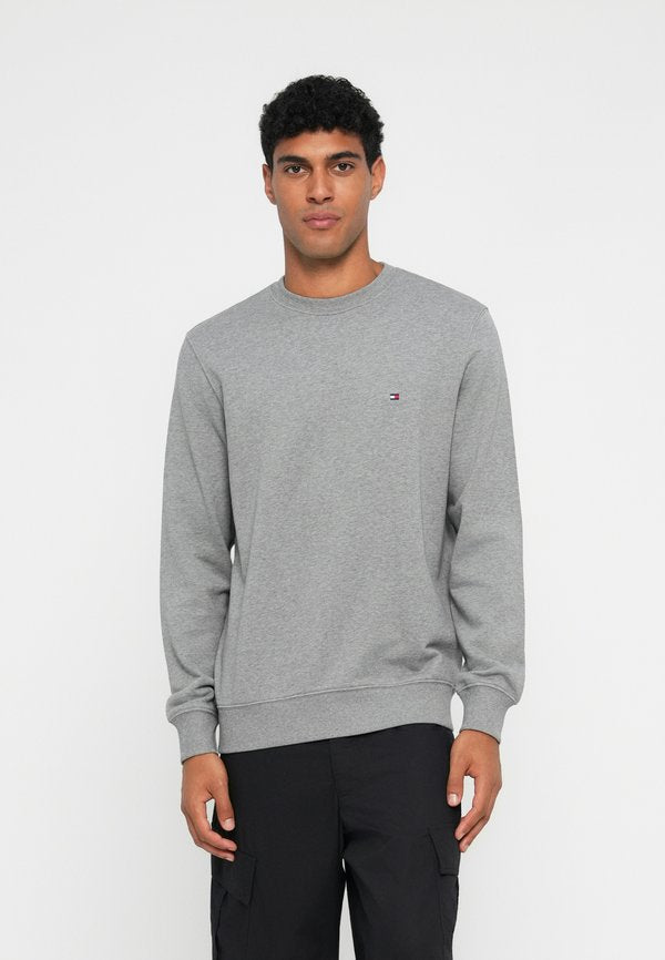Tommy Hilfiger ESSENTIAL CREW NECK  CORE - Sweatshirt - medium grey heather