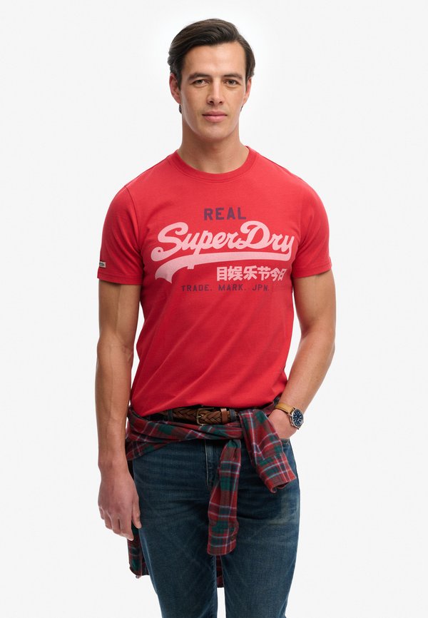 Superdry & Co Print T-shirt - base red