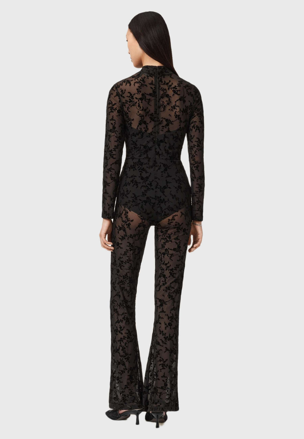 AllSaints RYLEE FLOCK CATSUIT