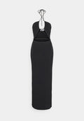 NA-KD JOSEFINE HJ X NAKD - FRONT DETAIL MAXI DRESS