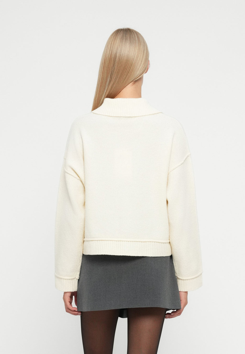 ONLY ONLHAZE LIFE BUTTON UP HIGHNECK