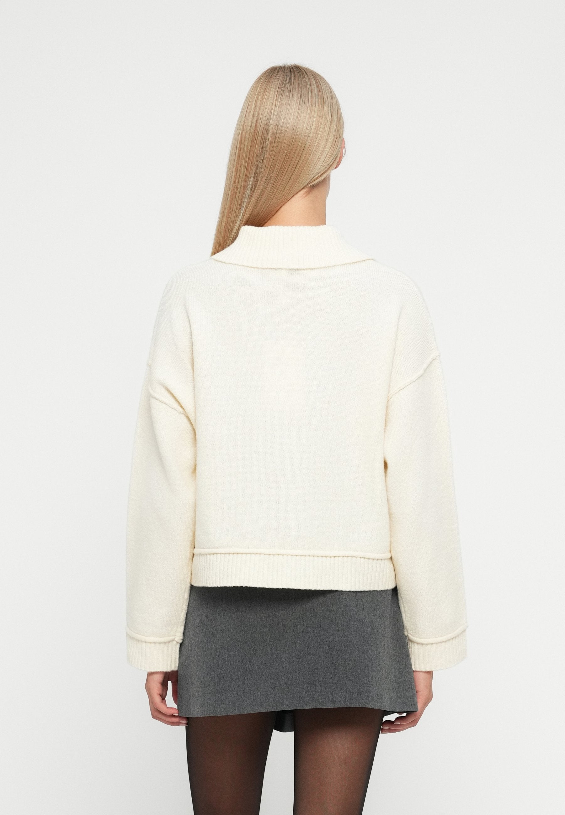 ONLY ONLHAZE LIFE BUTTON UP HIGHNECK