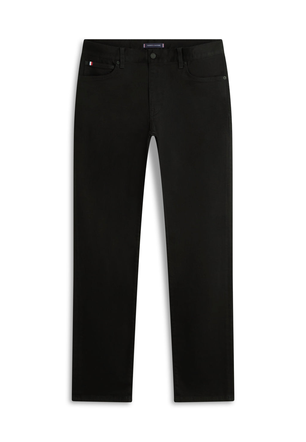 DENTON SMART CASUAL SLIM STRAIGHT LEG BLACK JEANS Media 1