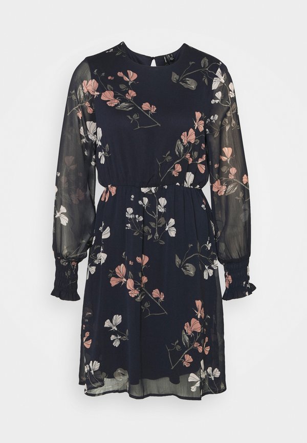 Vero Moda VMSMILLA DRESS - Day dress - night sky