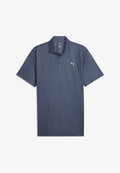Puma PURE 3.0 GEO GOLFPOLO - Polo shirt - deep navy white glow