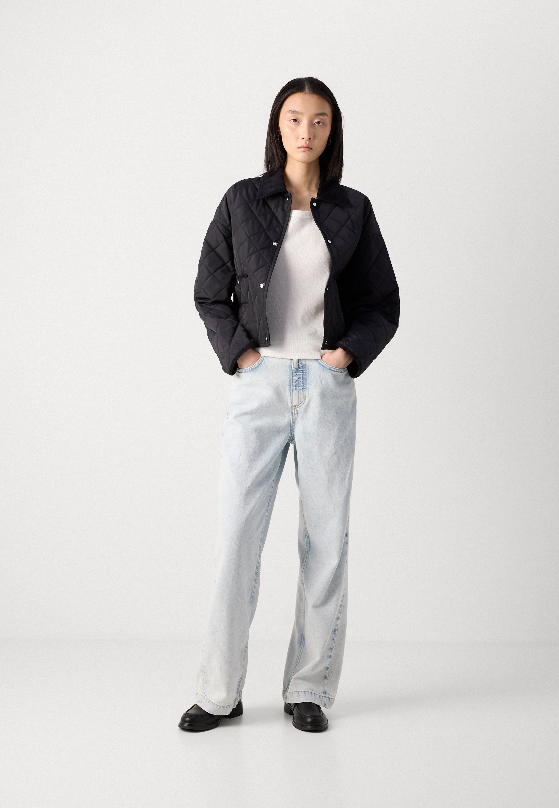 Marc O'Polo TROUSER WIDE REGULAR LENGTH HIGH WAIST TWISTED SIDESEAM DETAIL