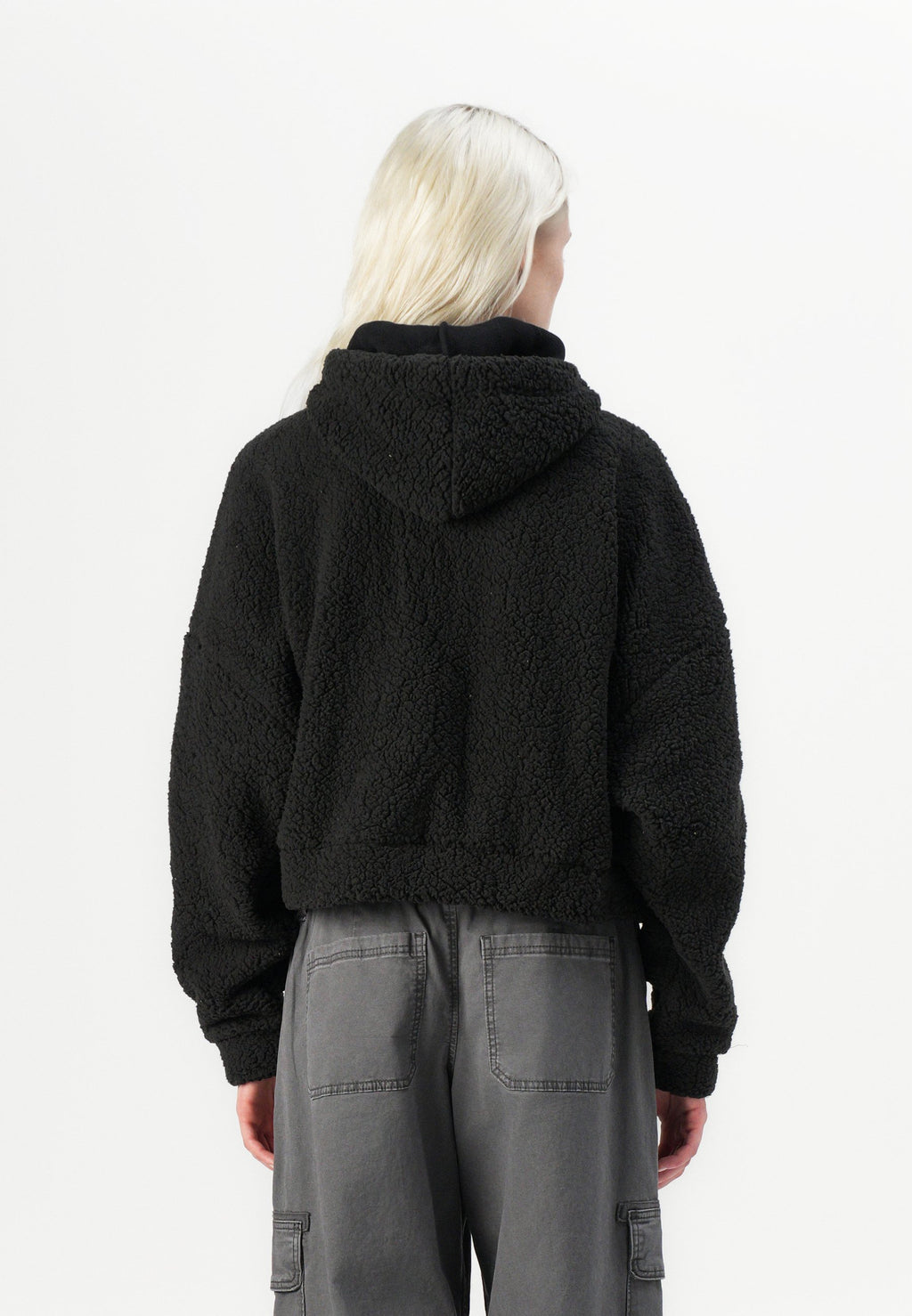 Noisy May NMCUDDLE CROP HOOD JACKET