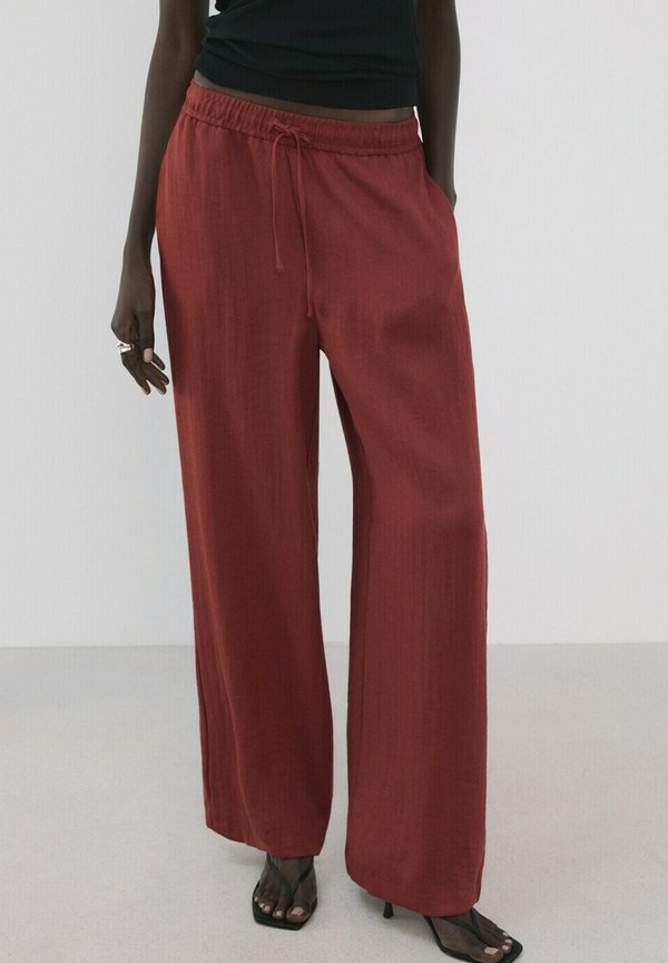Mango Trousers - red