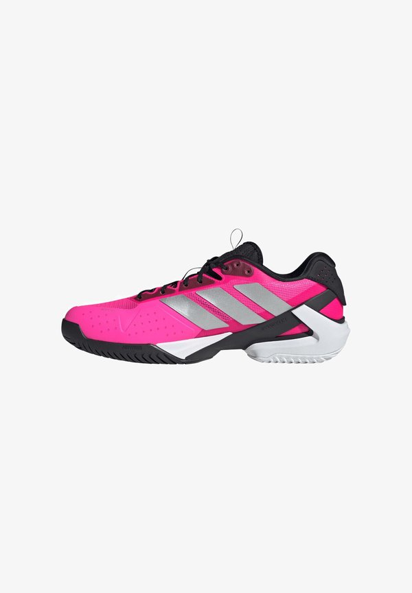 adidas Performance ADIZERO UBERSONIC 5 - Multicourt tennis shoes - lucid pink/silver met/core black