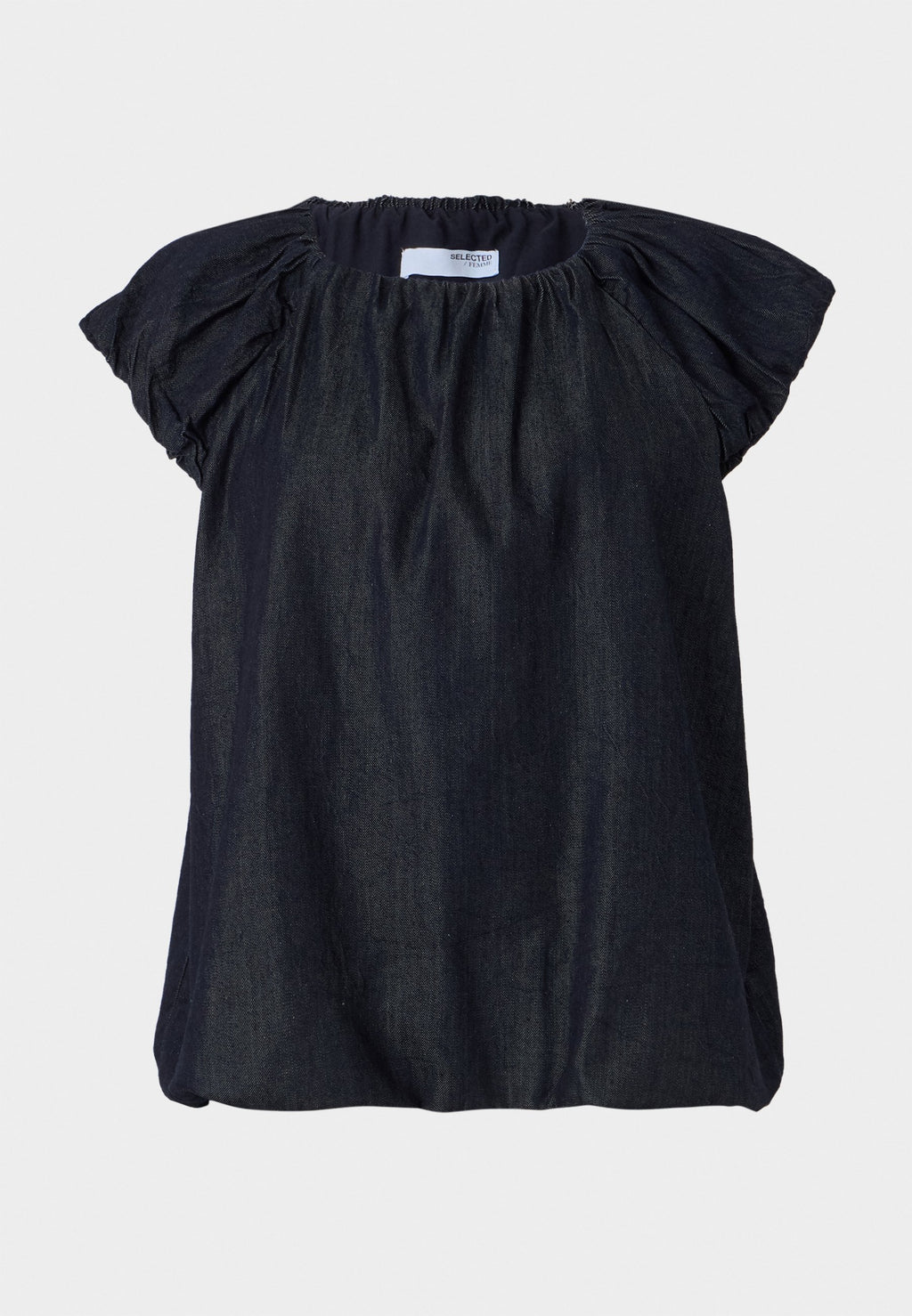 Selected Puff sleeved denim