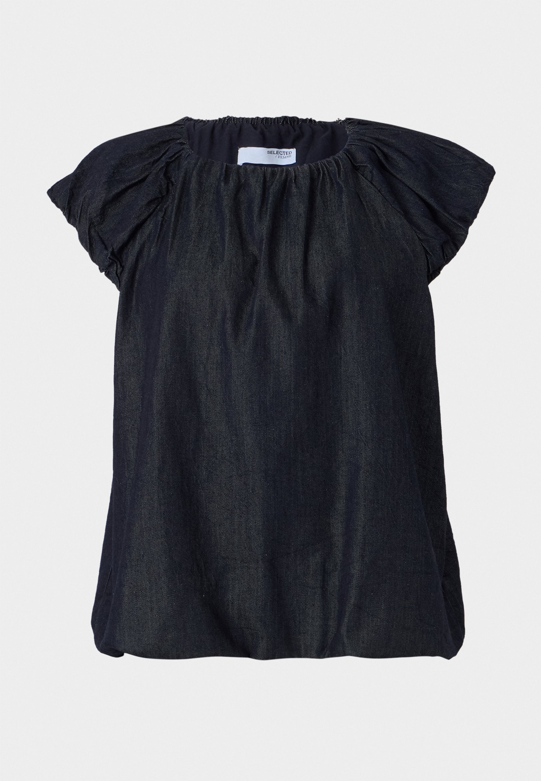 Selected Puff sleeved denim