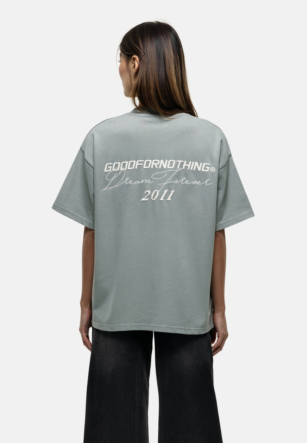 Good For Nothing FOREVER SLATE GREY T-SHIRT