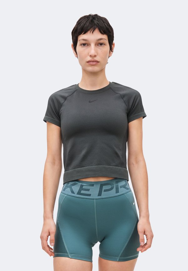 Nike Performance Sports T-shirt - dark smoke grey