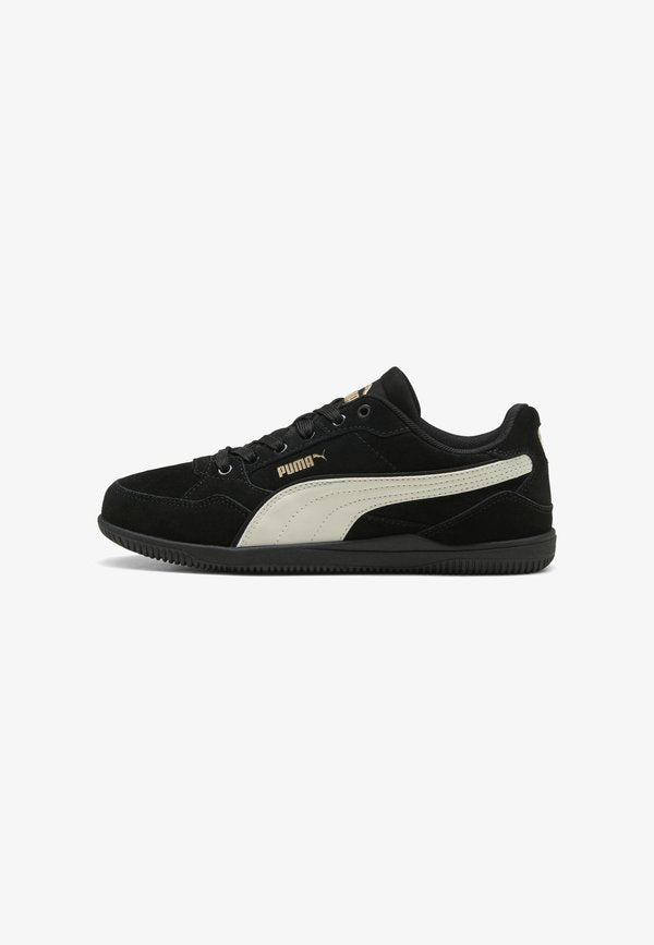 Puma K-MODA SNEAKERS - Trainers - black-warm white- gold