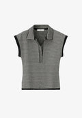 Mango Polo shirt - black