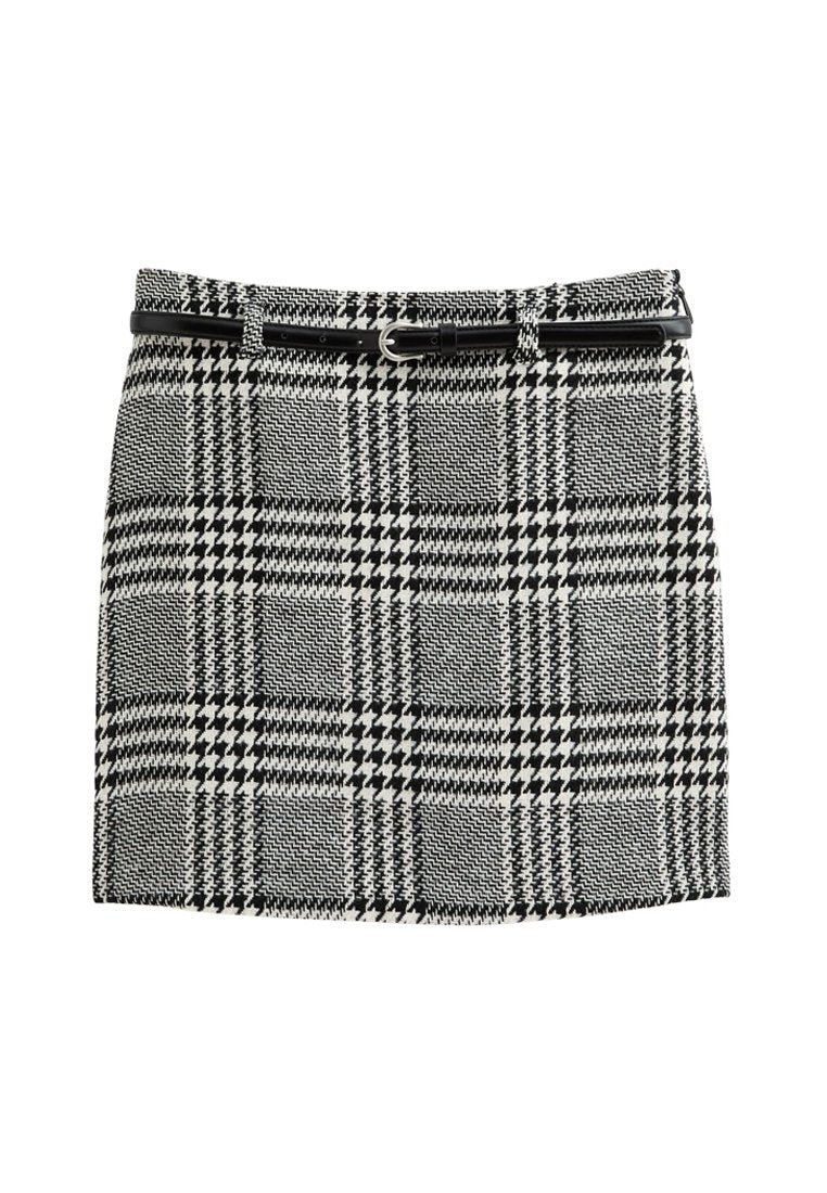 New Look CHECKED BELTED MINI