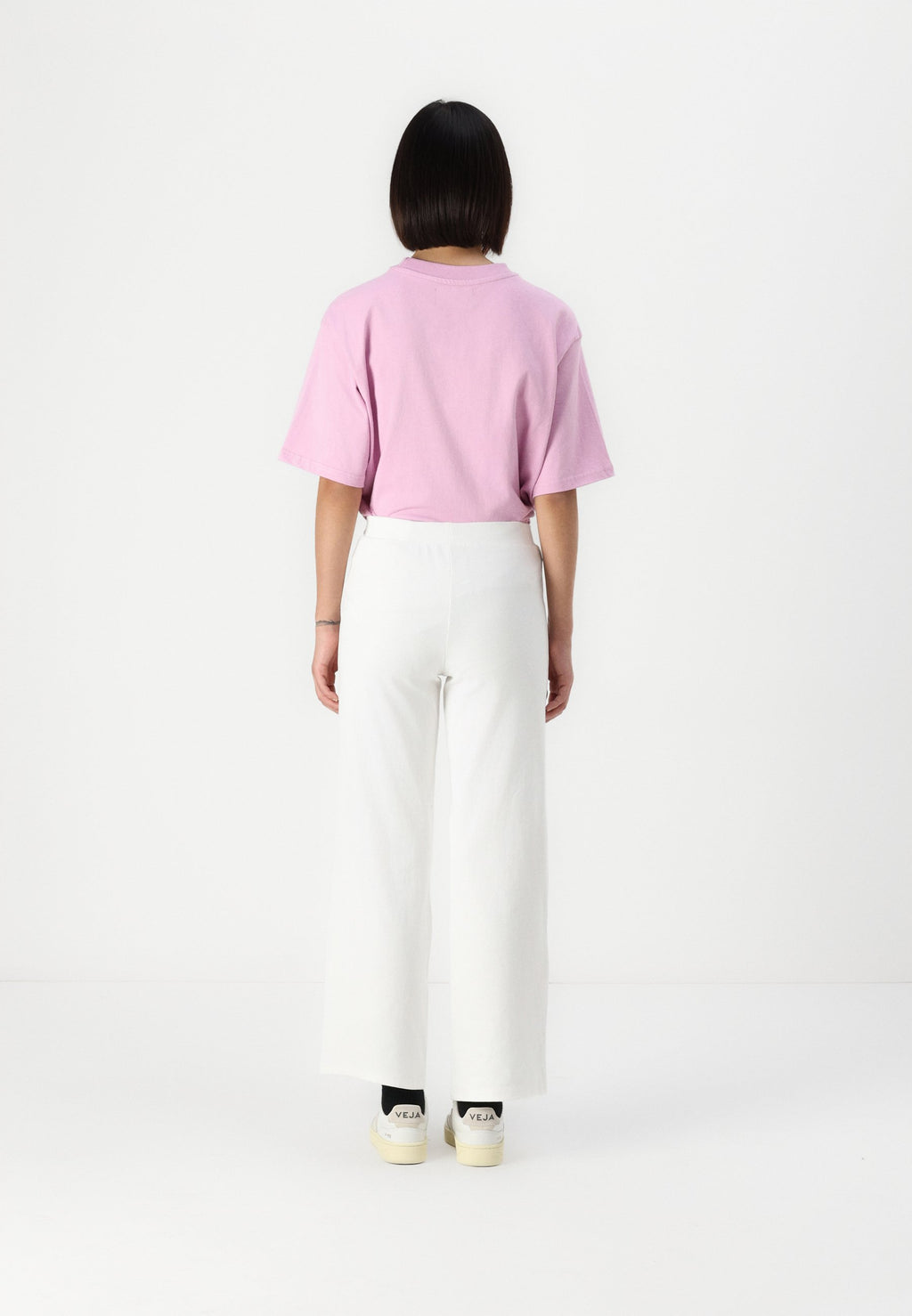 LOW LIGHTS STUDIOS® BASIC LOGO WOMAN WIDE LEG PANTS
