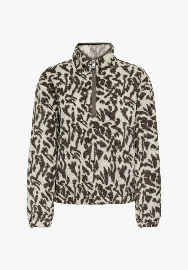 ONLY ONLNEW DALLAS HIGHNECK  - Fleece jumper - bracken