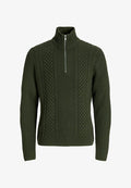 Jack & Jones Half zip Plain Half zip - Jumper - duffel bag