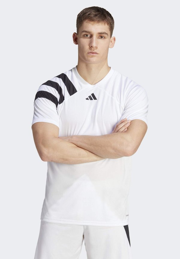 adidas Performance FORTORE 23 JERSEY - Sports T-shirt - white/black