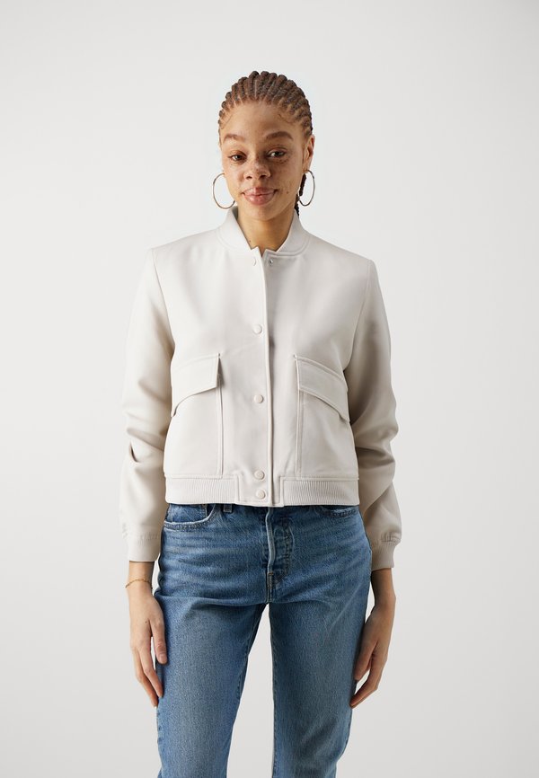 Vero Moda VMAMALA Bomber - Bomber Jacket - silver