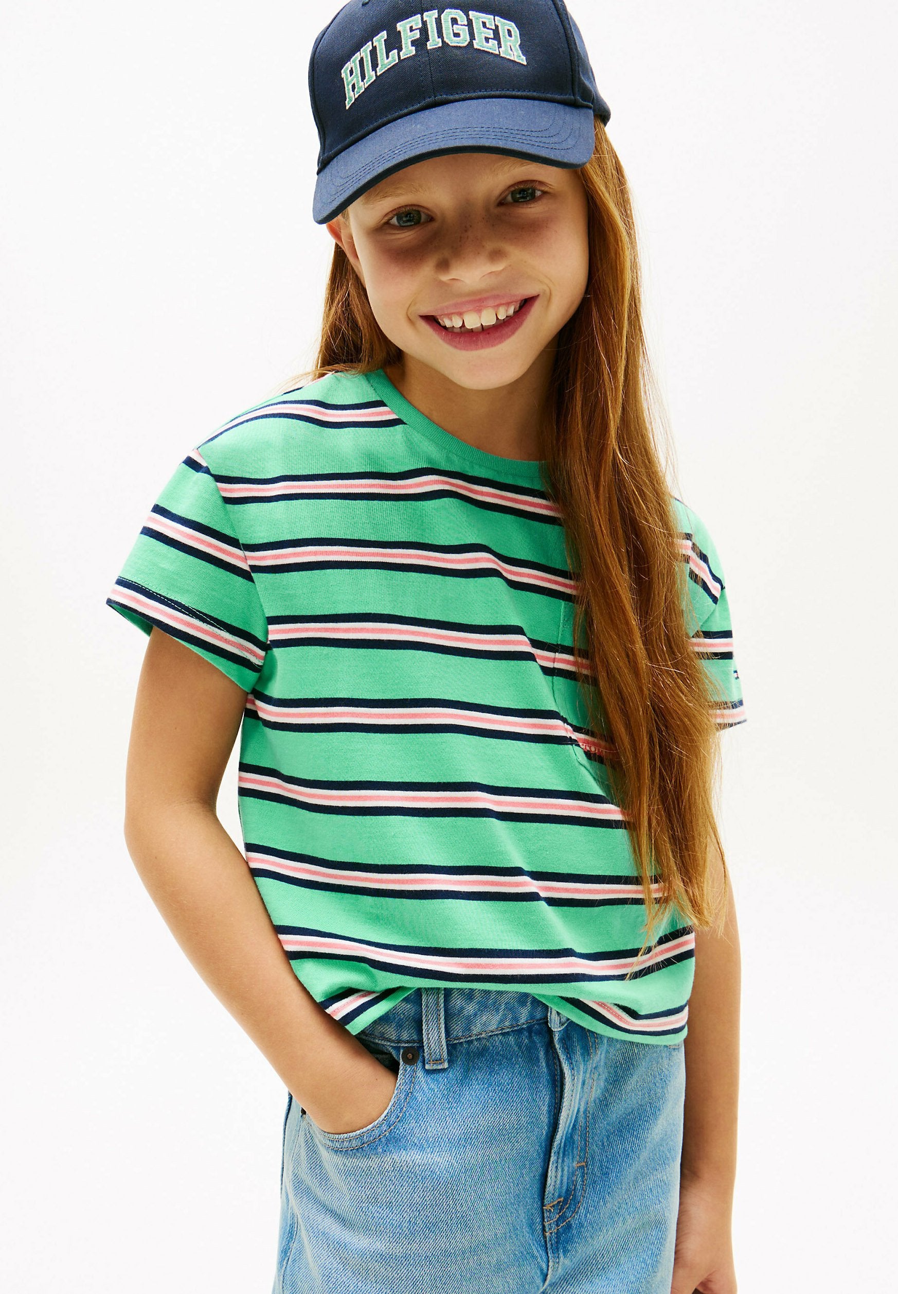 ESSENTIAL STRIPE LOGO EMBROIDERY RELAXED  Media 3