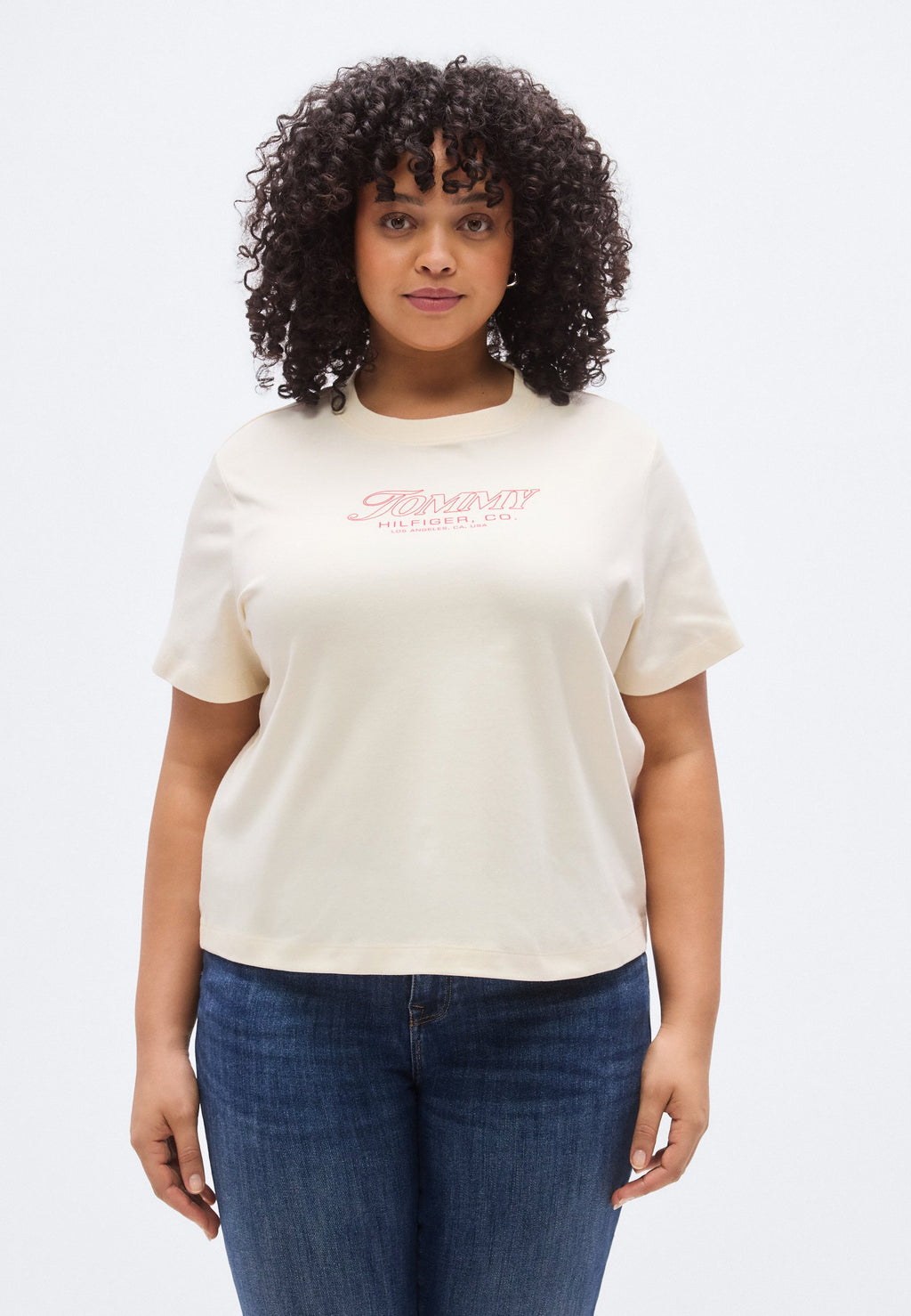 CURVE GRAPHIC INTERLOCK KNIT T-SHIRT Media 3