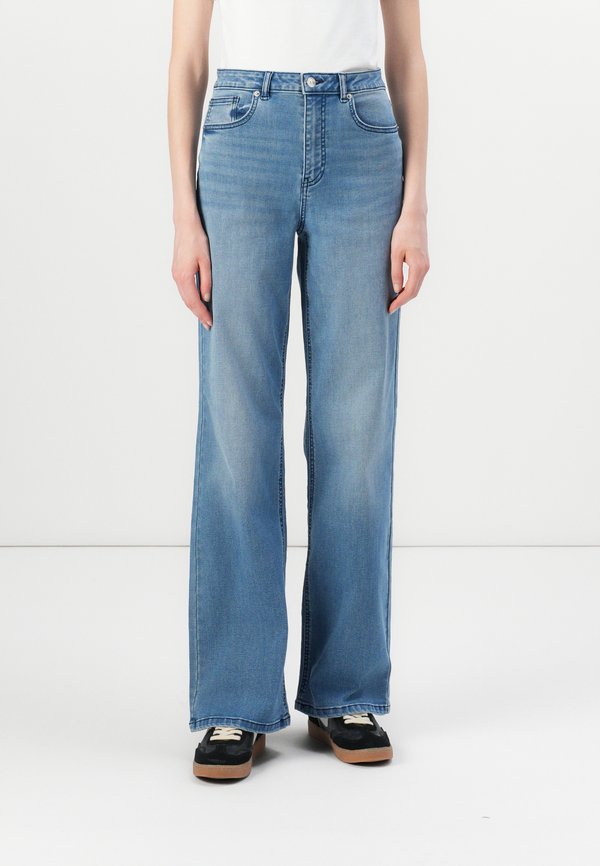 ONLY Wide-fit ONLJUICY-WAUW High waist Wide Leg Fit - Wide Leg - medium blue denim