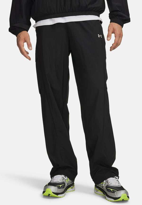 Under Armour UNDER ARMOUR PANTS UA UNSTOPPABLE WVN PNT SOLID - Tracksuit bottoms - ultimate black