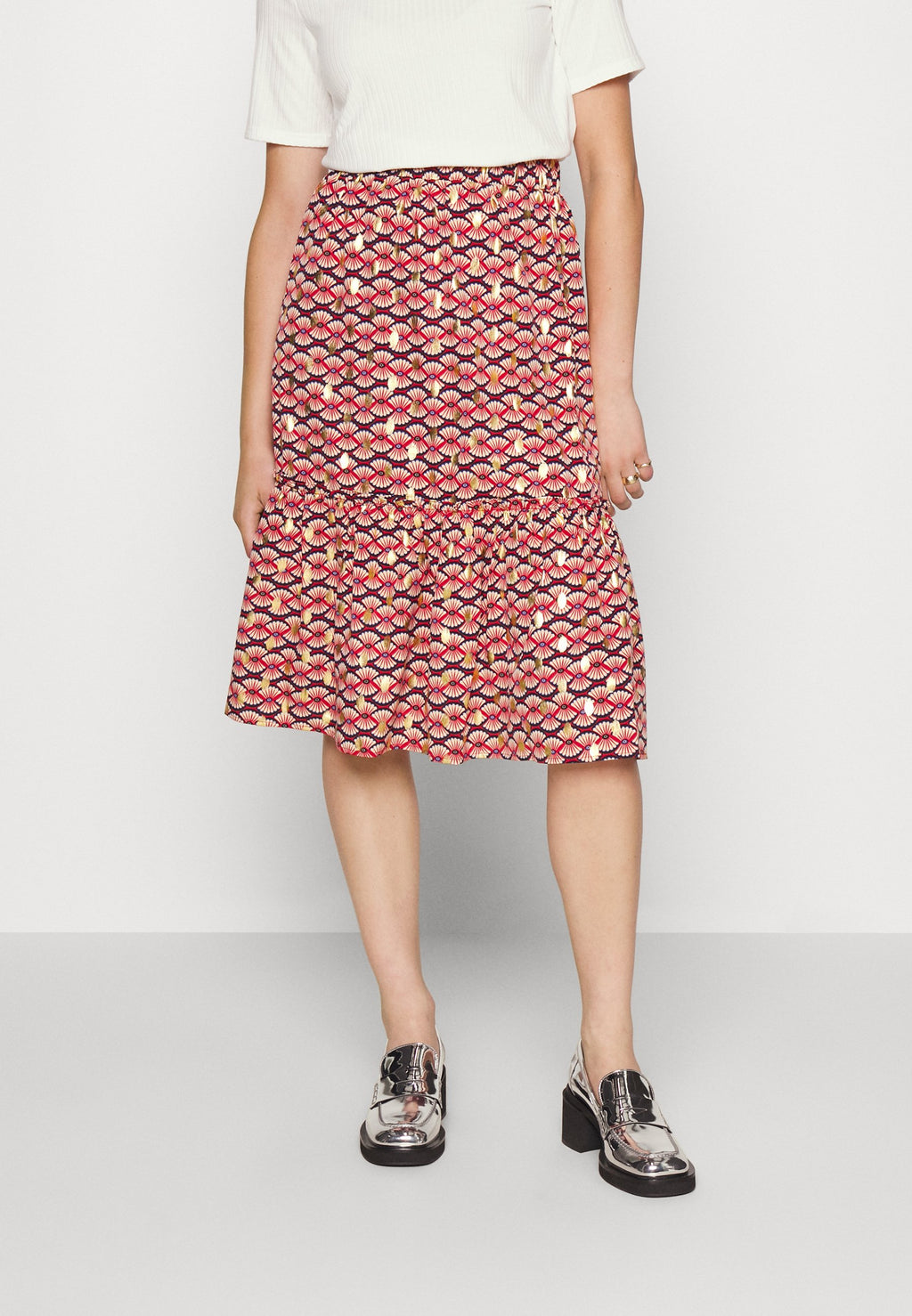 VILA VIZINO MIDI SKIRT