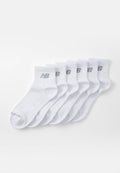 New Balance PERFORMANCE BASIC UNISEX 6 PACK - Sports socks - white