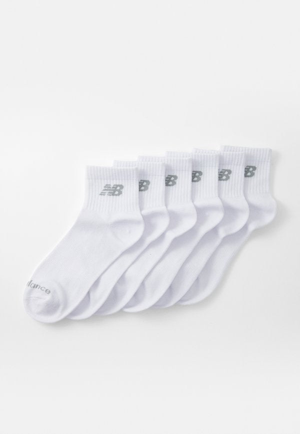 New Balance PERFORMANCE BASIC UNISEX 6 PACK - Sports socks - white