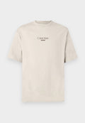 Calvin Klein Jeans GRAPHIC TEE - Print T-shirt - silvermoss