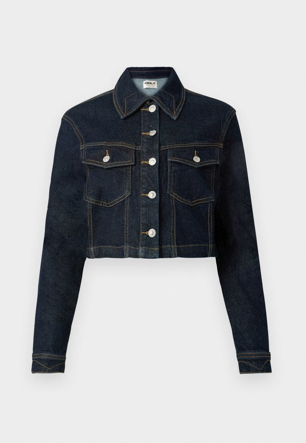 ONLY Denim ONLHEATHER Denim - Denim jacket - dark blue denim