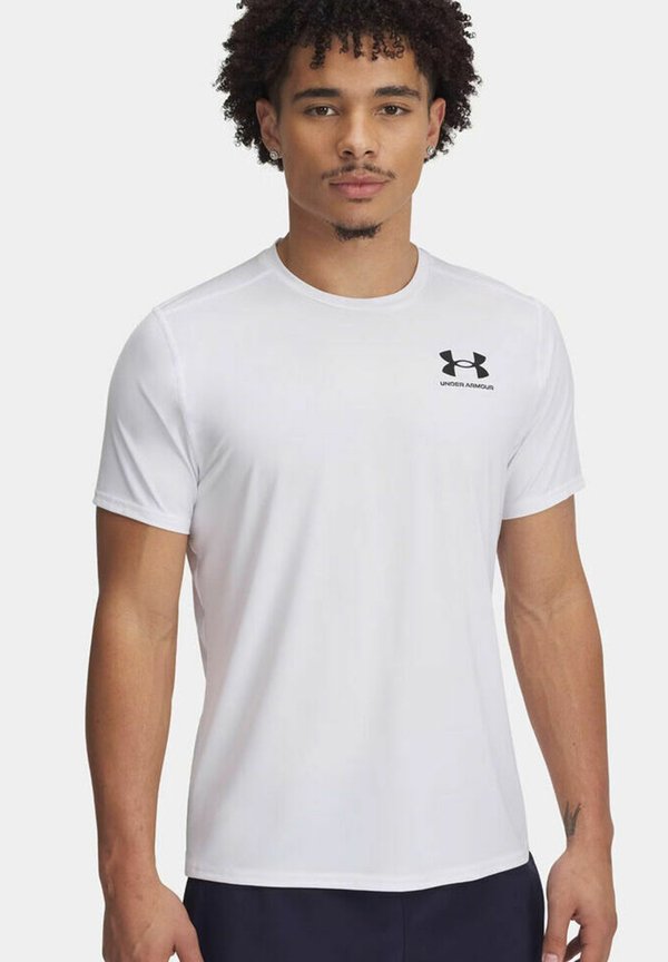 Under Armour HEATGEAR FITTED - Sports T-shirt - white white
