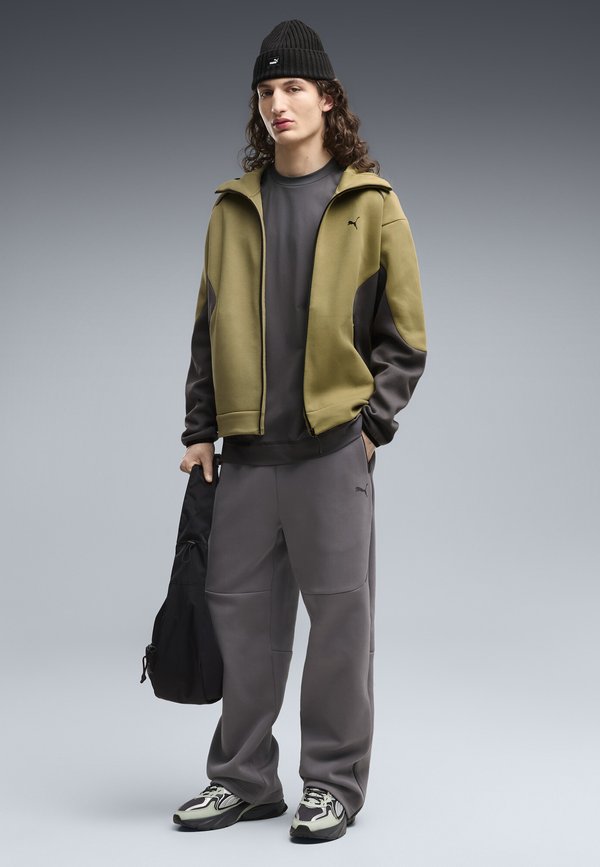 Puma PUMATECH OVERSIZED HOSE - Tracksuit bottoms - moody gray