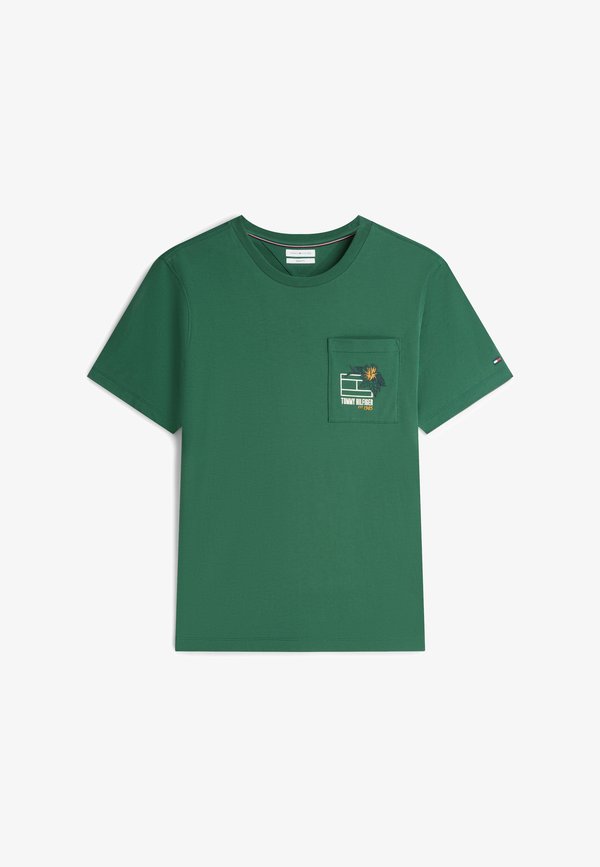 Tommy Hilfiger SUMMER - Print T-shirt - street green