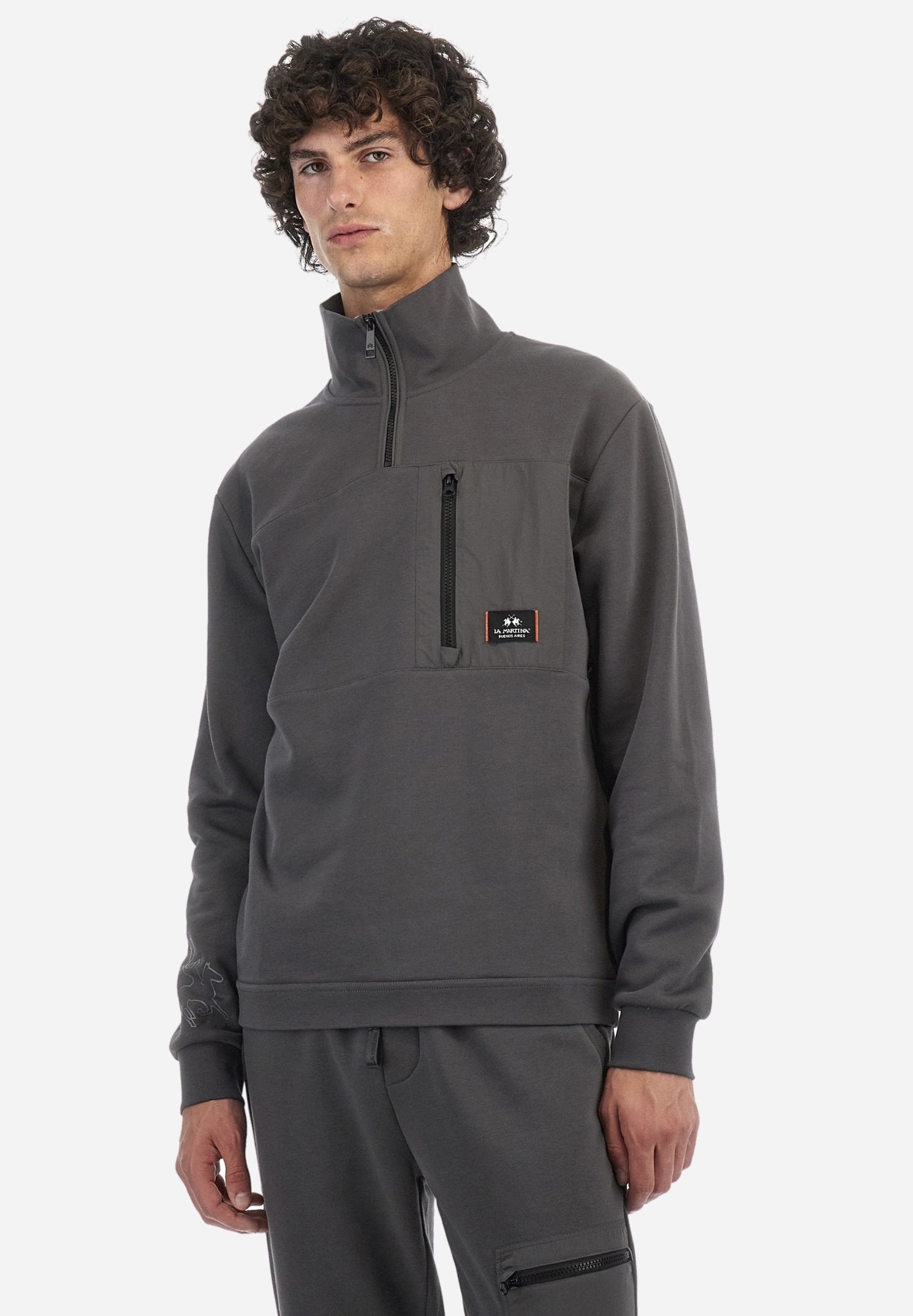 La Martina HIGH NECK ZIP