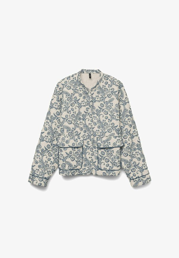 Vero Moda Quilted VMRITA Quilted - Light jacket - birch