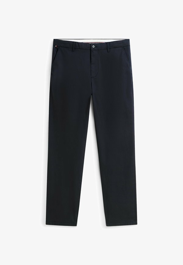 Tommy Hilfiger TOMMY HILFIGER DENTON STRAIGHT PRINTED STRUCTURE CHINOS - Chinos - navy blue
