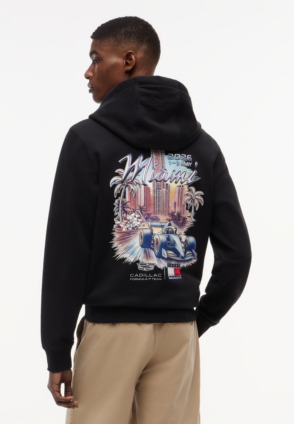 TH X CADILLAC FORMULA 1 TEAM MIAMI HOODIE UNISEX Media 3