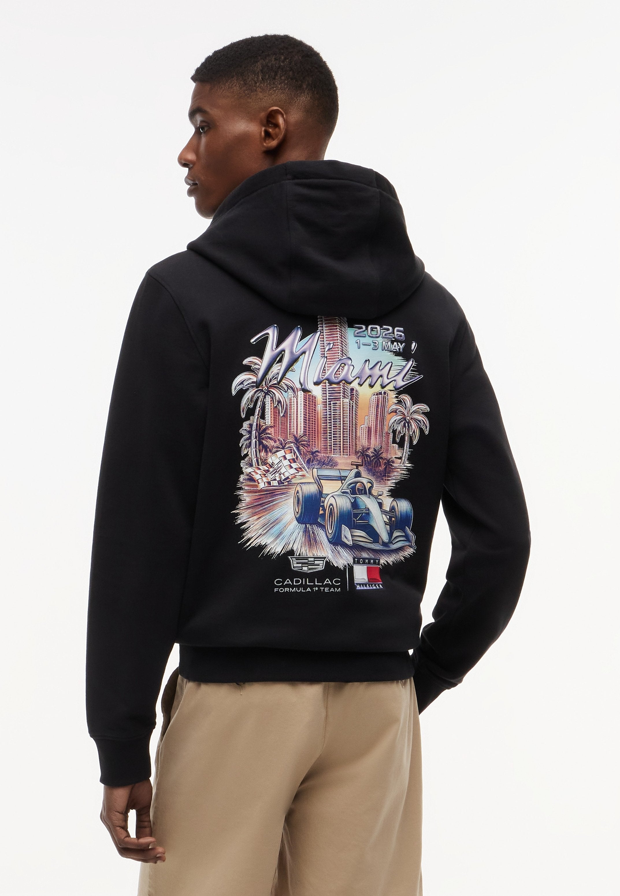 TH X CADILLAC FORMULA 1 TEAM MIAMI HOODIE UNISEX Media 3