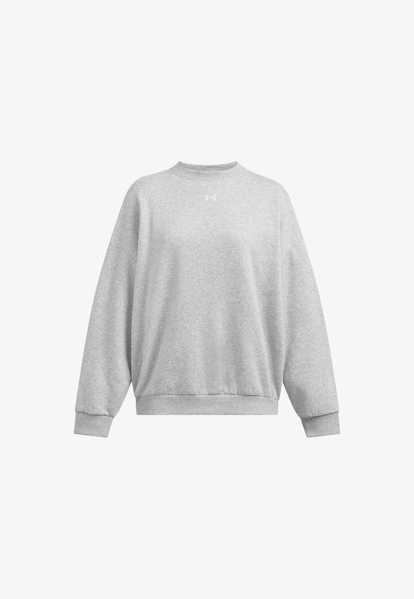 Under Armour RIVAL CREW - Sweatshirt - mod gray light heather