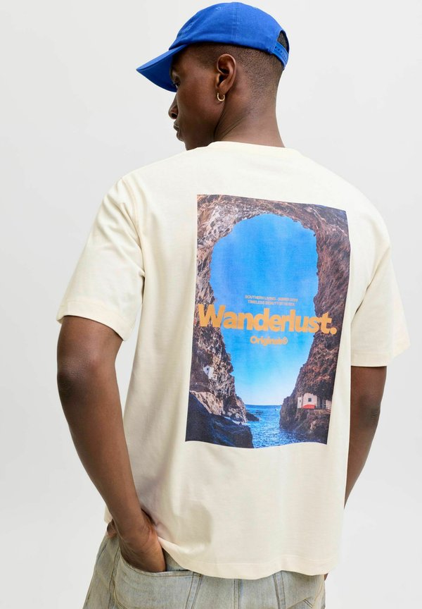Jack & Jones T-SHIRT T-SHIRT - Print T-shirt - antique white