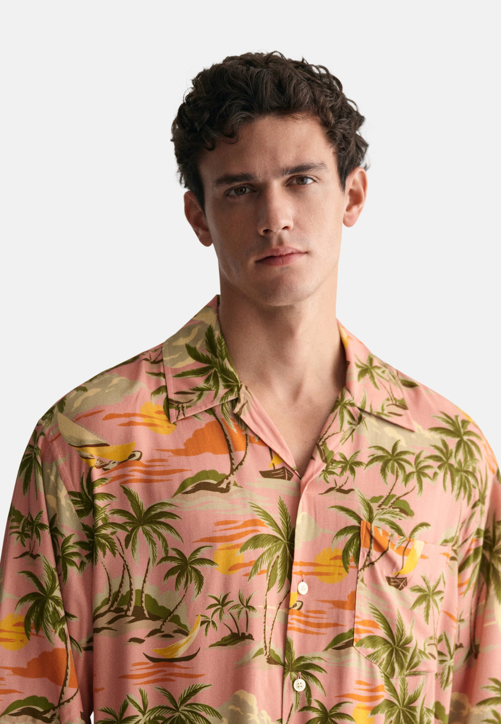 GANT RELAXED FIT HAWAIIAN SHORT SLEEVE