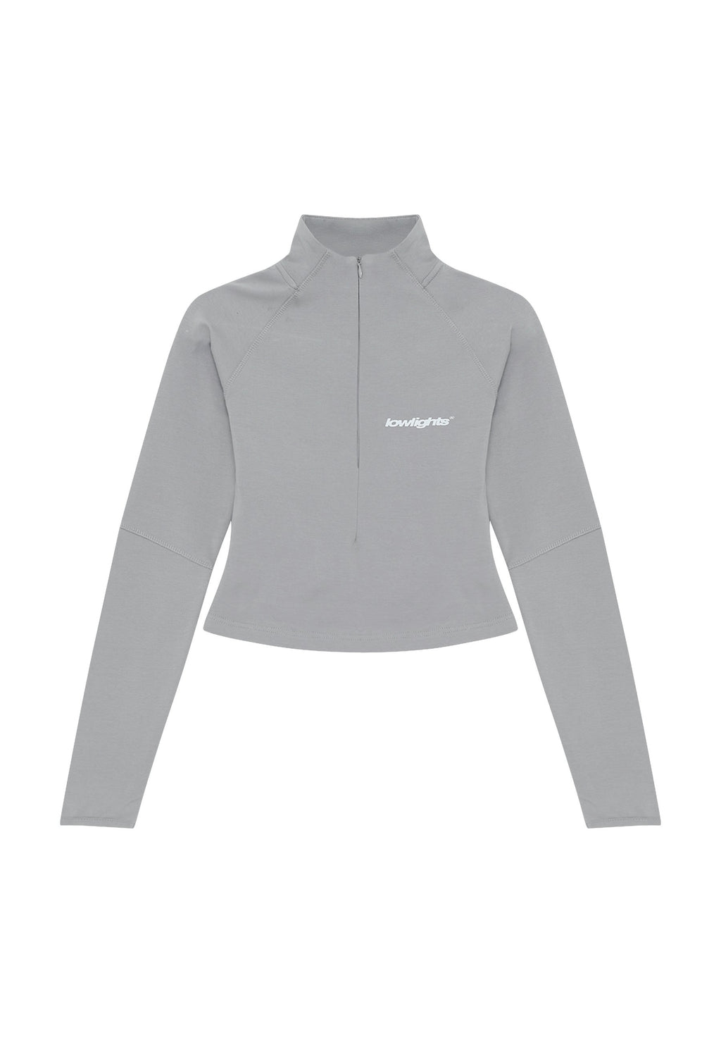 LOW LIGHTS STUDIOS® BASIC HALF ZIP LONG SLEEVE